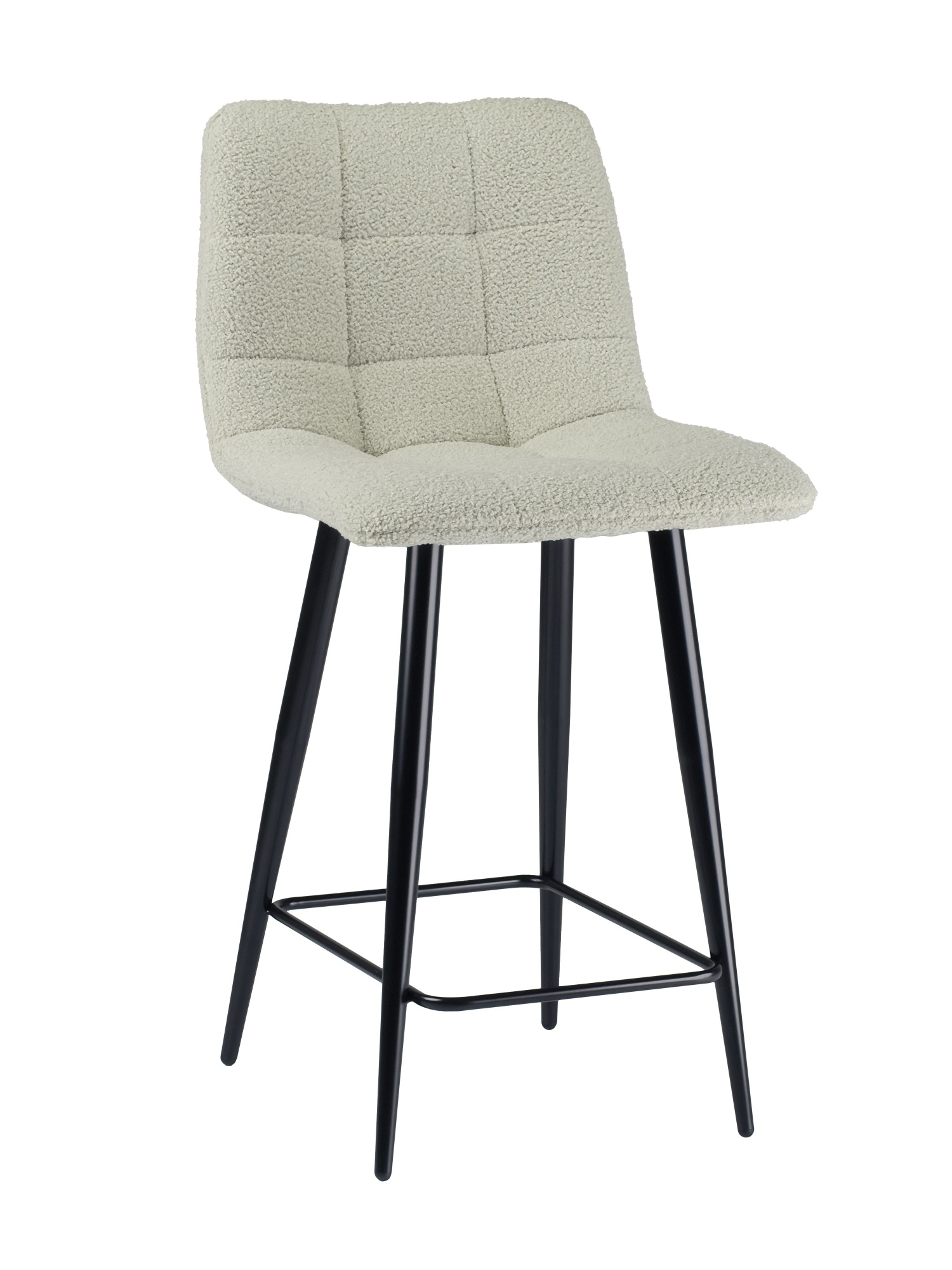 Стул полубарный Base экомех шалфейный HUSH 690 60см