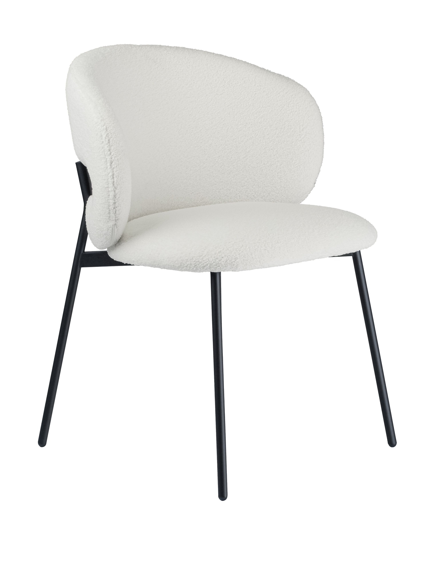 Стул для кухни SOLIS белый экомех HUSH 000