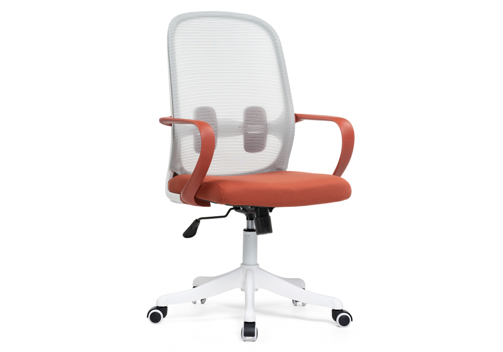 Компьютерное кресло Bust серый, красный, белый