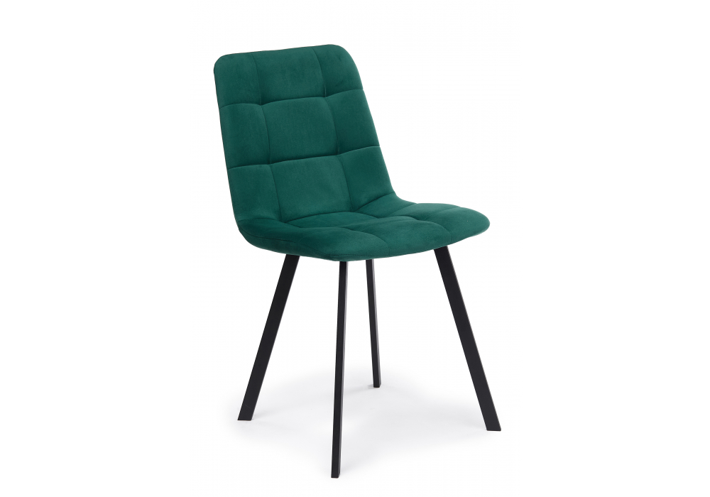 Стул на металлокаркасе Чилли зеленый, черный