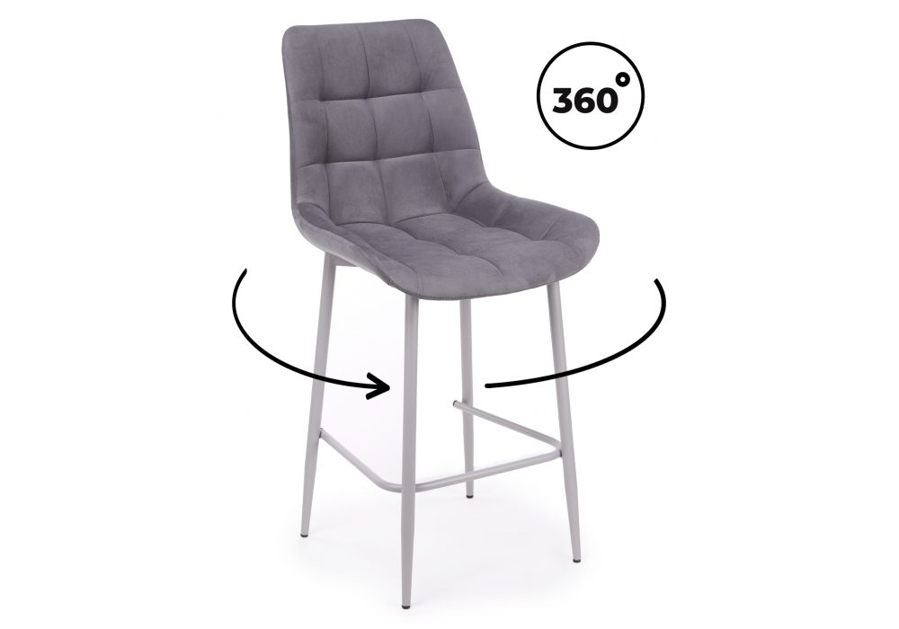 Барный стул Челси 360 темно-серый (zd 995), серый np
