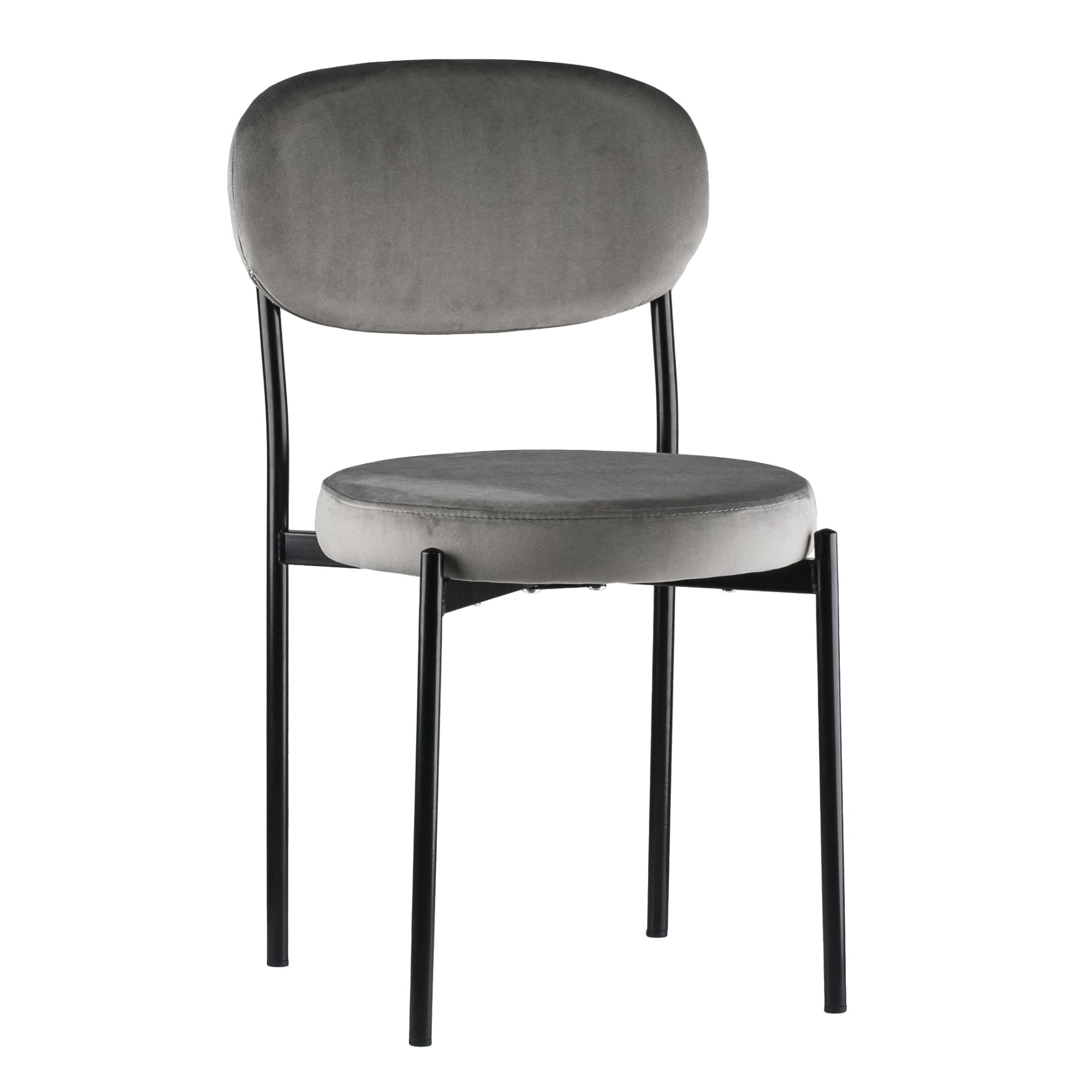 Стул Maso велюр серый