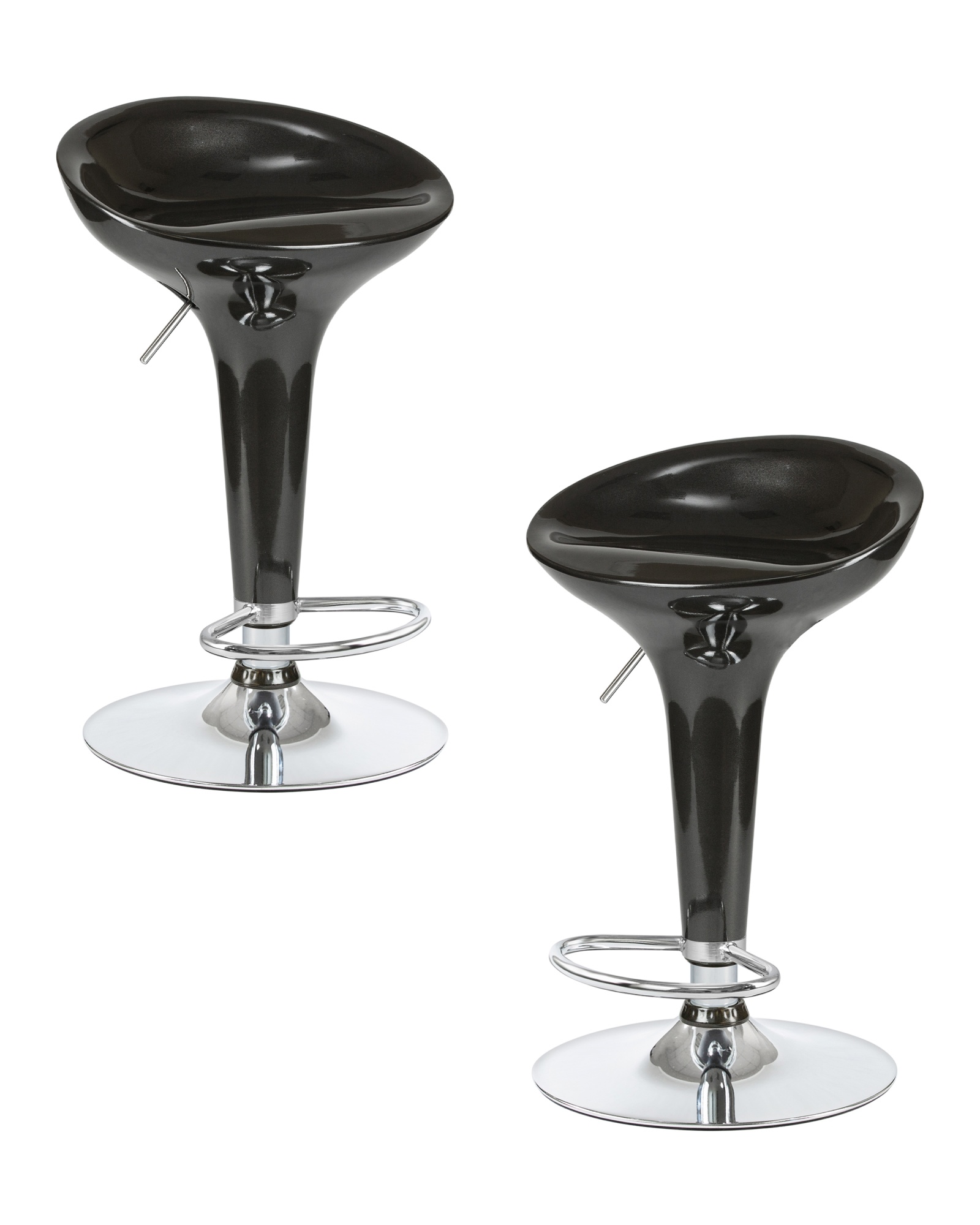 Набор 2 шт Стул барный BOMBA, черный