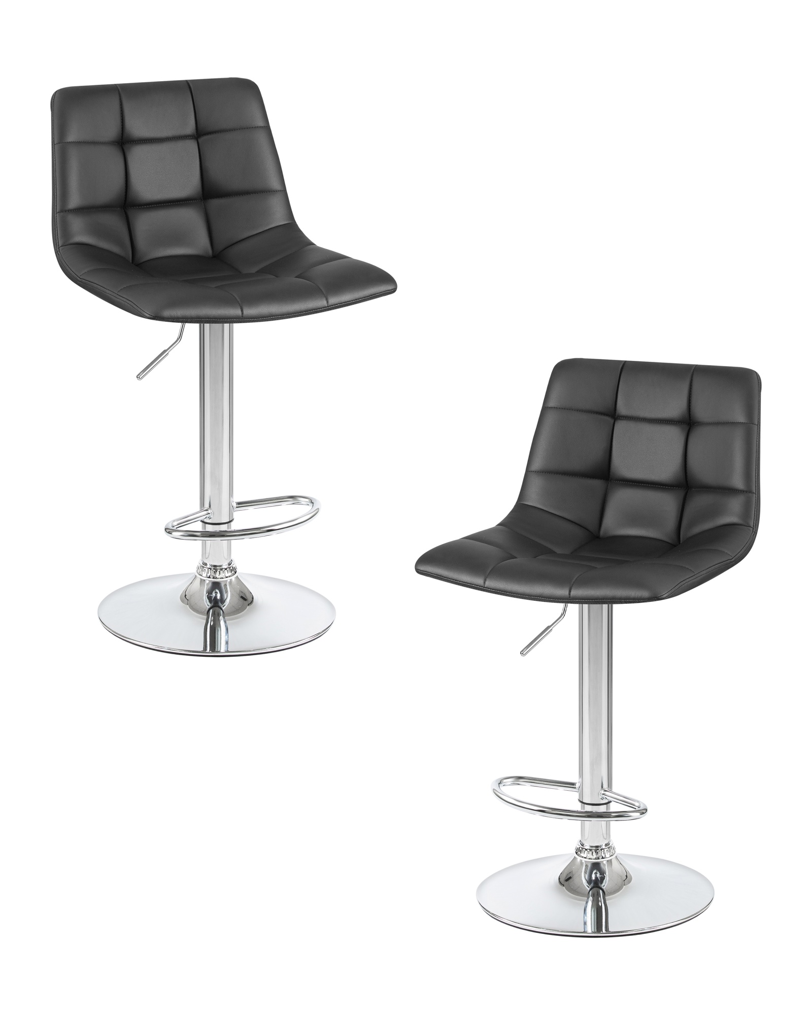 Набор 2 шт Стул барный TAILOR, черный