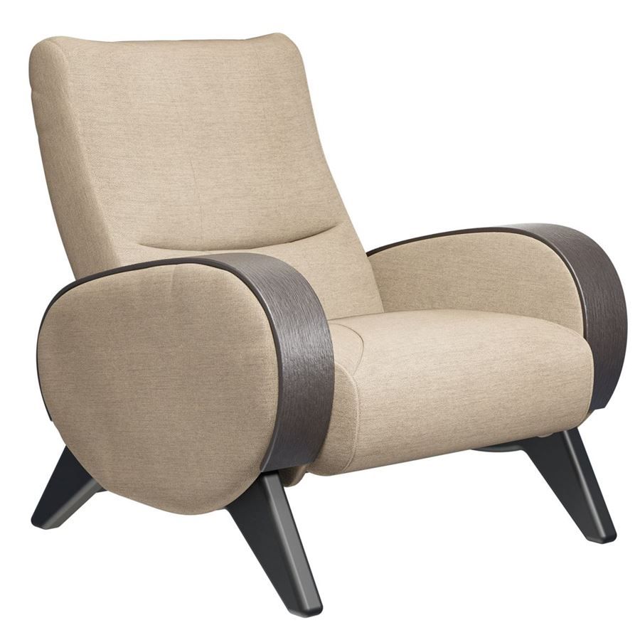 Кресло-глайдер "Персона" венге, ткань Soro 21