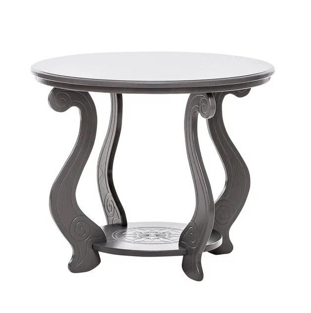 Стол журнальный "Виват М Мини" серый ясень