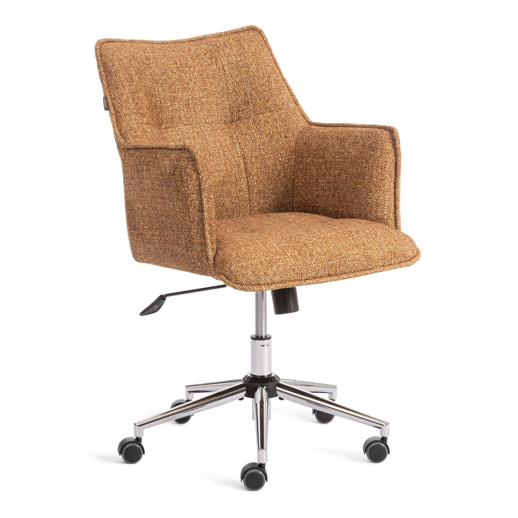 Кресло Lutz/Луц хром светло-коричневый