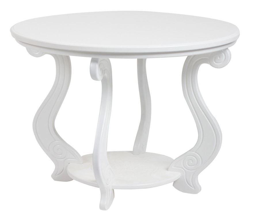 Стол журнальный "Виват М Мини" молочный дуб