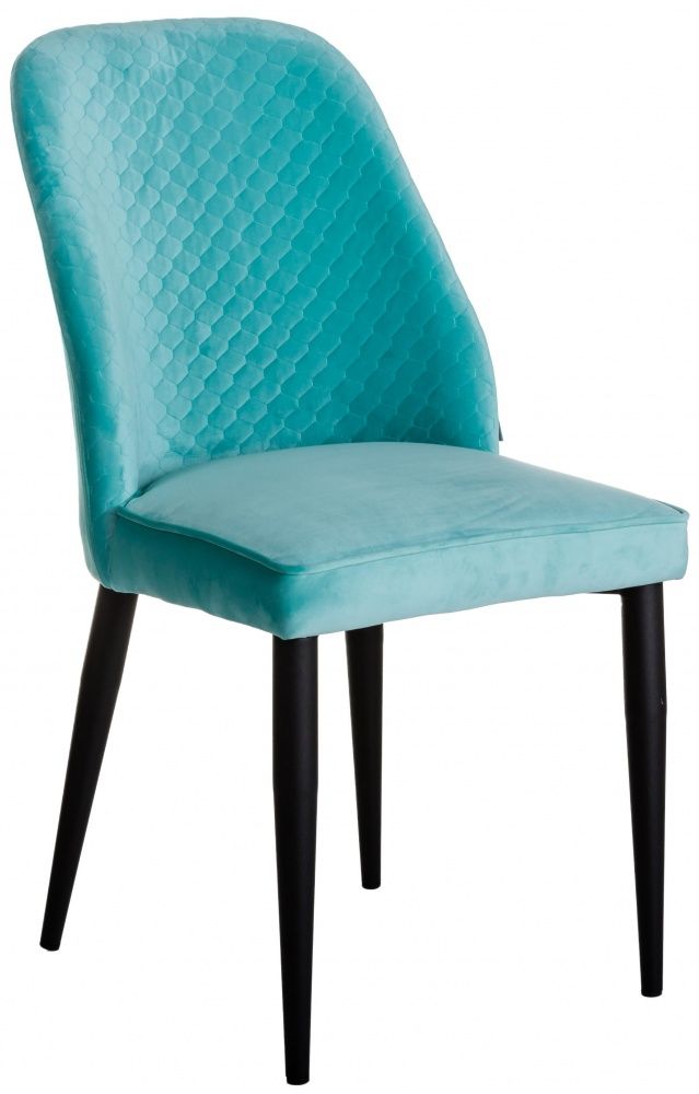 Стул Alen ментоловый, черный