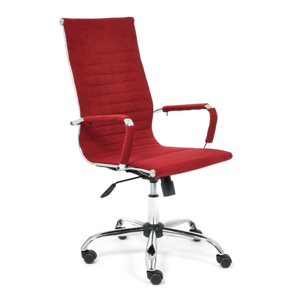 Кресло URBAN флок, бордовый, 10