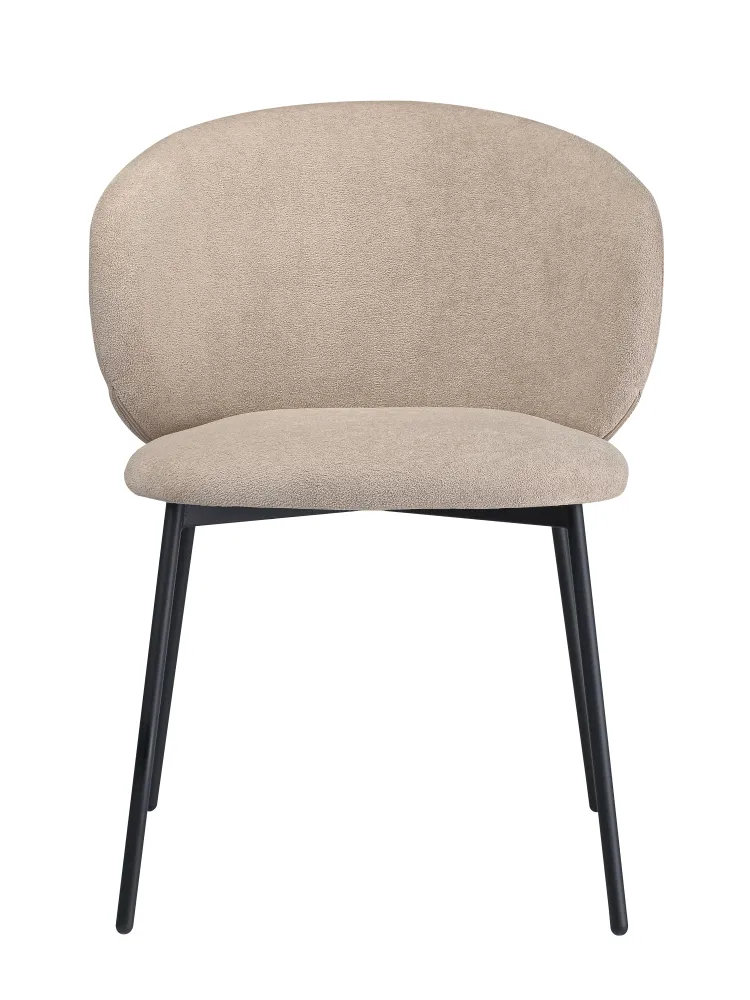 Стул для кухни SOLIS бежевый букле MOSS 130, комплект 2шт