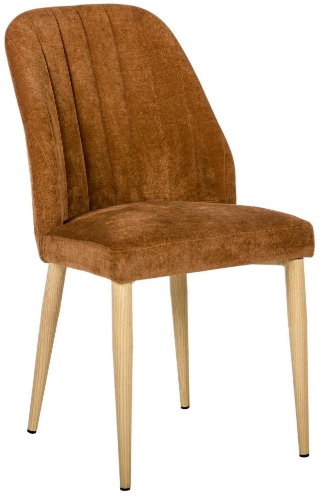 Стул Alen коричневый, натуральный дуб