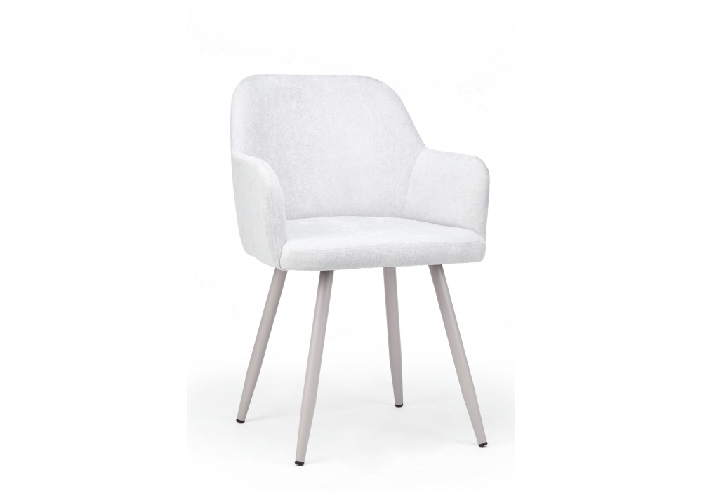 Стул на металлокаркасе Инфини светло-серый (ocean 021), серый