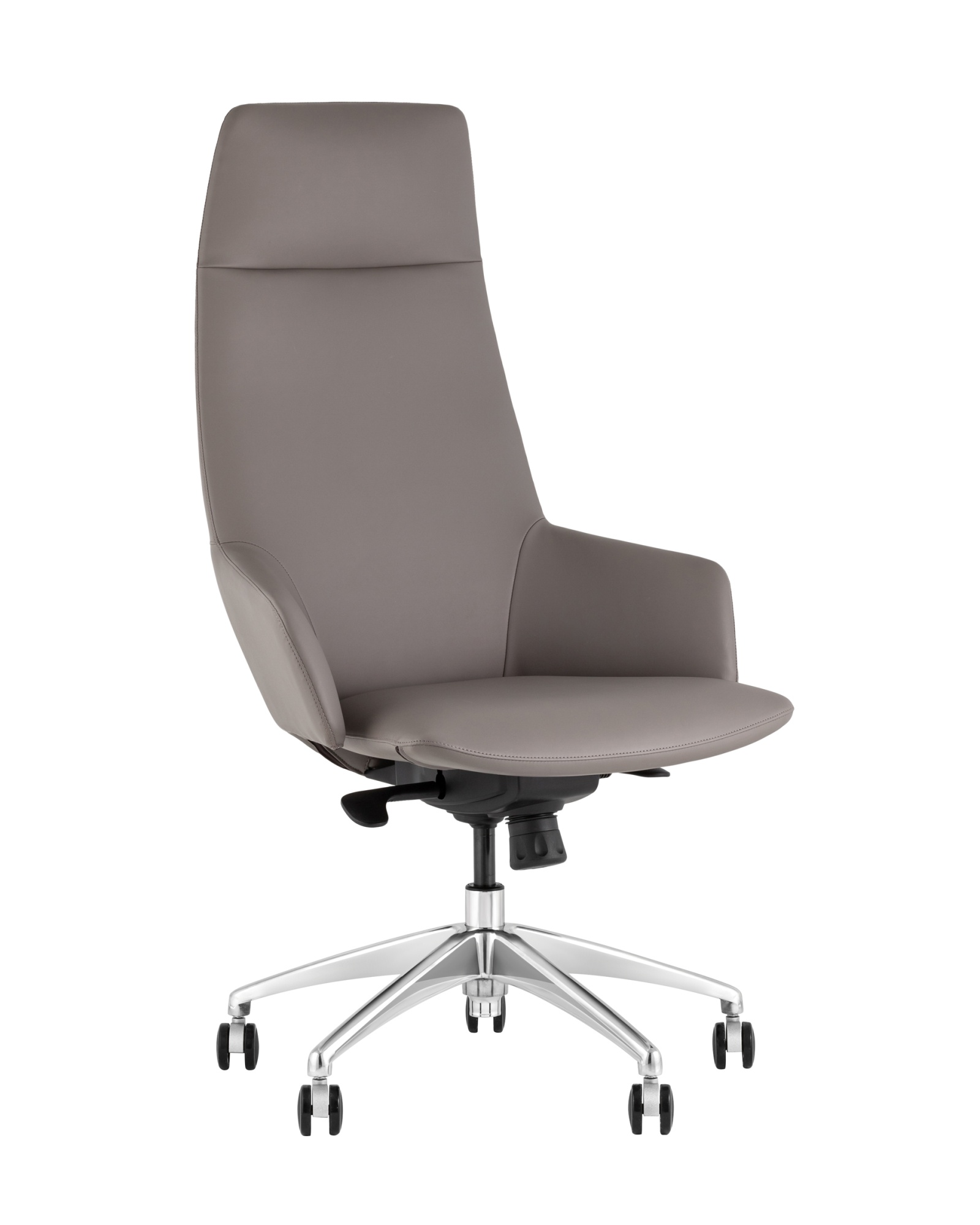 Кресло руководителя Bow TopChairs серый