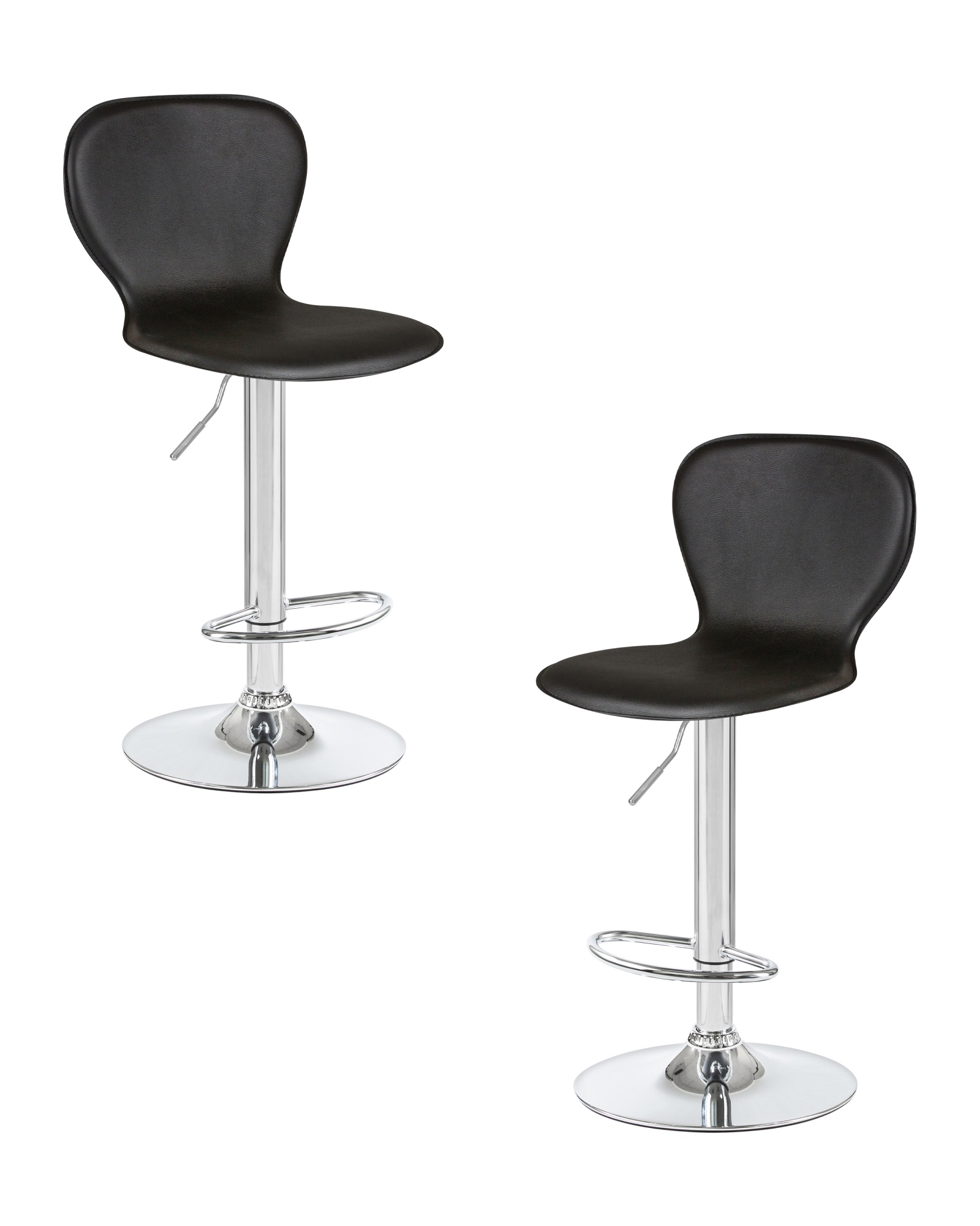 Набор 2 шт Стул барный ELISA, черный