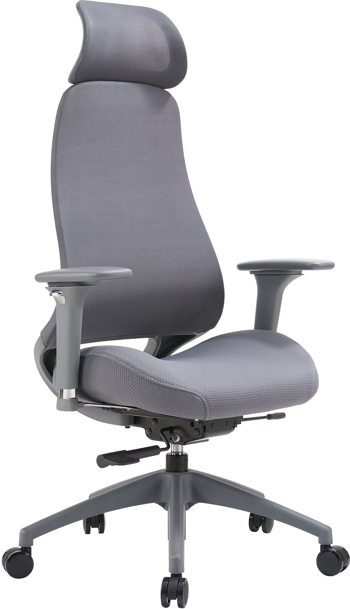 Эргономичное кресло Ant серый ткань серый