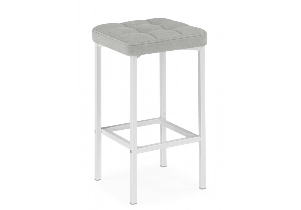 Барный стул Лофт мадера 20, белый матовый