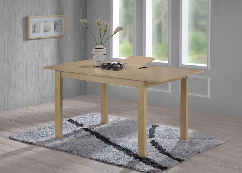 Обеденный стол 6777-1 дуб антик, белый