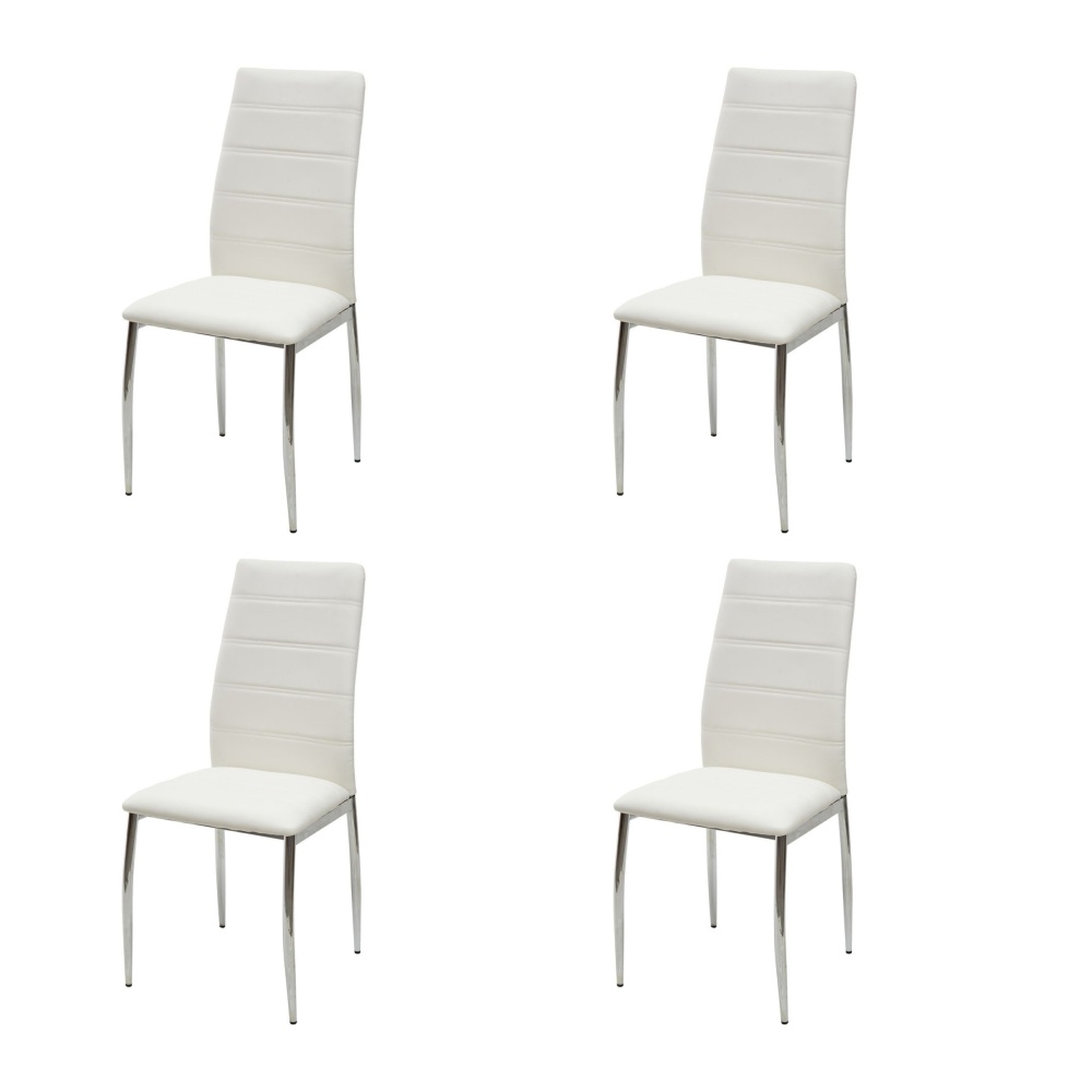 Стул DESERT 603 белый #601B-10, экокожа