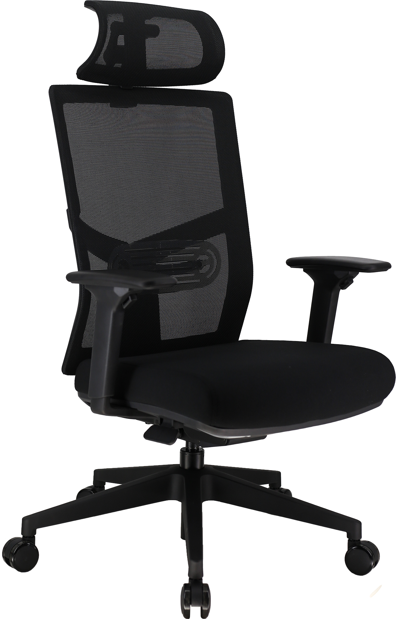 Эргономичное кресло Fuji сетка черный