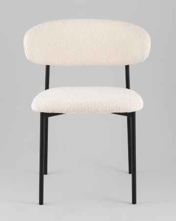 Стул Sevyn букле молочный