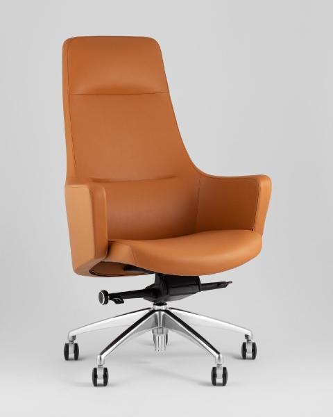 Кресло руководителя Ferris TopChairs коричневое Кресло руководителя Ferris TopChairs коричневое