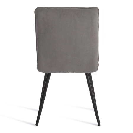 Стул обеденный Sweet серый флок