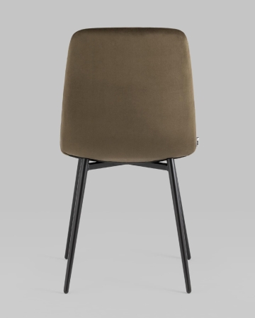 Стул Одди велюр коричневый