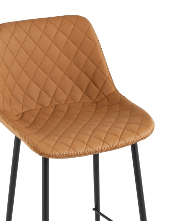 Стул барный Arch экокожа коричневый