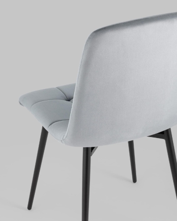 Стул Одди велюр серый 4 шт.