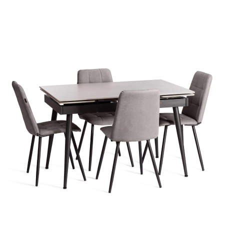 Стул обеденный Asti серый