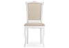 Стул деревянный Луиджи белый, бежевый