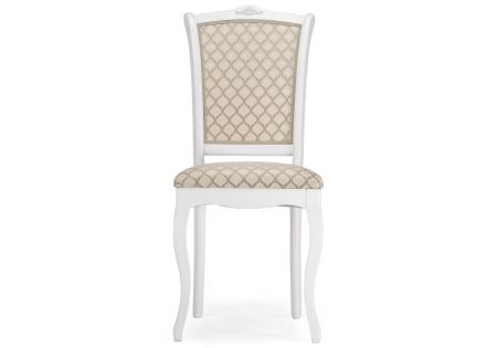 Стул деревянный Луиджи белый, бежевый
