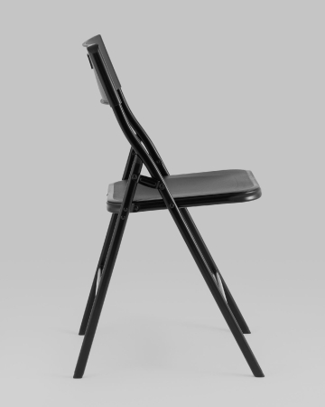 Комплект раскладного стола и стульев Кейт черный