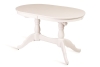Раздвижной стол Овальный 130 белый