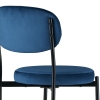 Стул Maso велюр синий