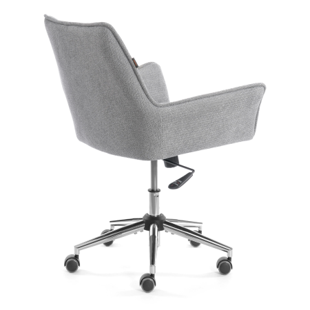 Кресло Murano/Мурано серый, хром