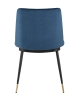 Стул Мелисса велюр синий