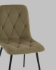 Стул Одди Diamond велюр пыльно-оливковый