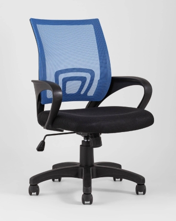 Кресло офисное Simple TopChairs синее