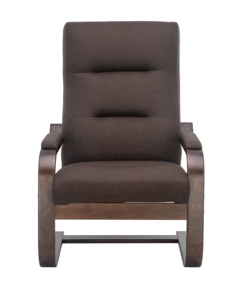 Кресло Оскар орех текстура и ткань мальмо 28