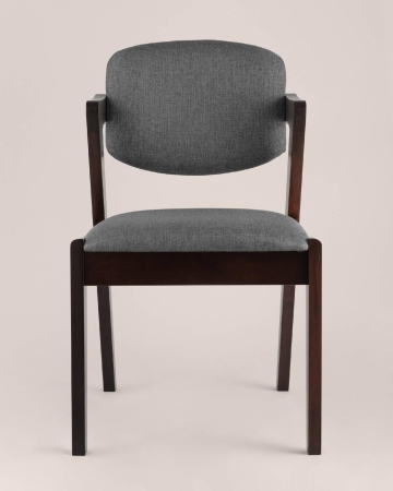 Стул обеденный VIVA темно-серый 2 шт. Стул обеденный VIVA темно-серый 2 шт.