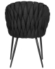 Стул обеденный MATILDA черная ткань LAR 275-50