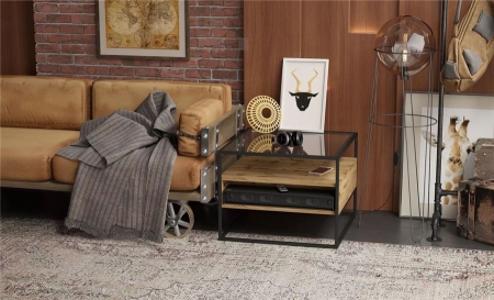 Стол журнальный "Эйден" дуб вотан