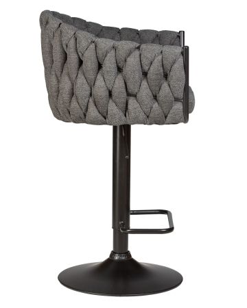 Стул барный LEON графитовая ткань LAR-275-21