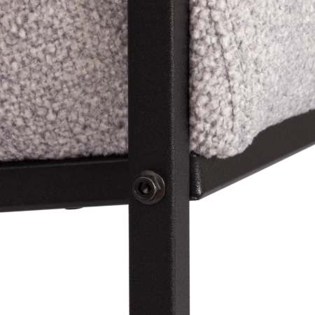 Кресло Чарли Люкс серое