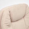 Кресло SOFTY LUX флок, бежевый, 7