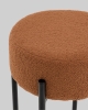 Стул барный Беккет букле терракотовый