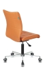 Кресло CH-330M и OR-20 без подлокотников оранжевый, искусственная кожа, крестовина металл