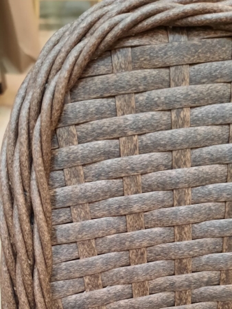 Комплект обеденной плетеной мебели Tagliamento Barcelona коричневый